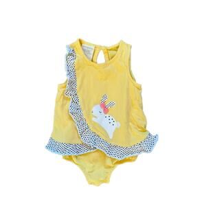 Easter Bunny Little Girls Onesie